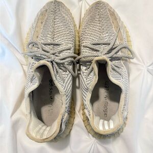 Adidas Textured Gray and Cream Fabric